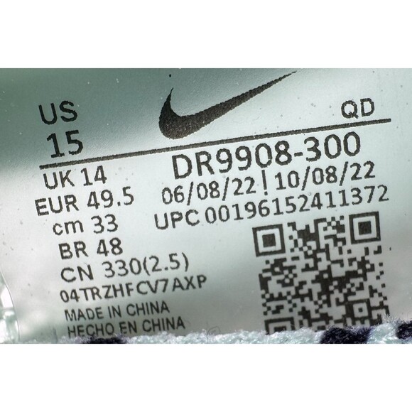 Nike Mens Size 15 Air Zoom Victory Track & Field Key Spikes Mint Volt DR9908-300 main image 9